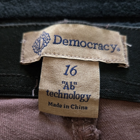 Democracy "Ab" technology High Rise Jeans size 16 - Picture 8 of 9